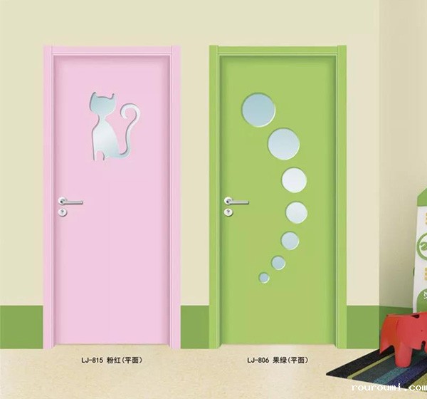 卡通室内生态门